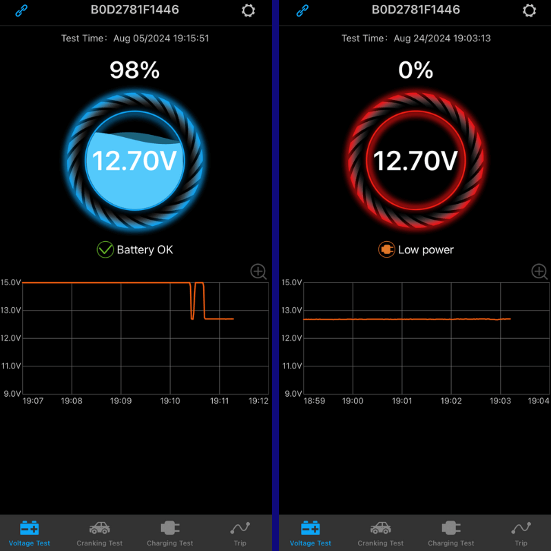 TAC™ 12V Bluetooth Battery Monitor