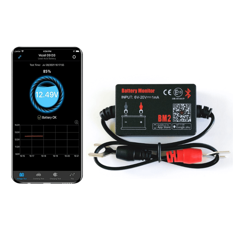 TAC™ 12V Bluetooth Battery Monitor