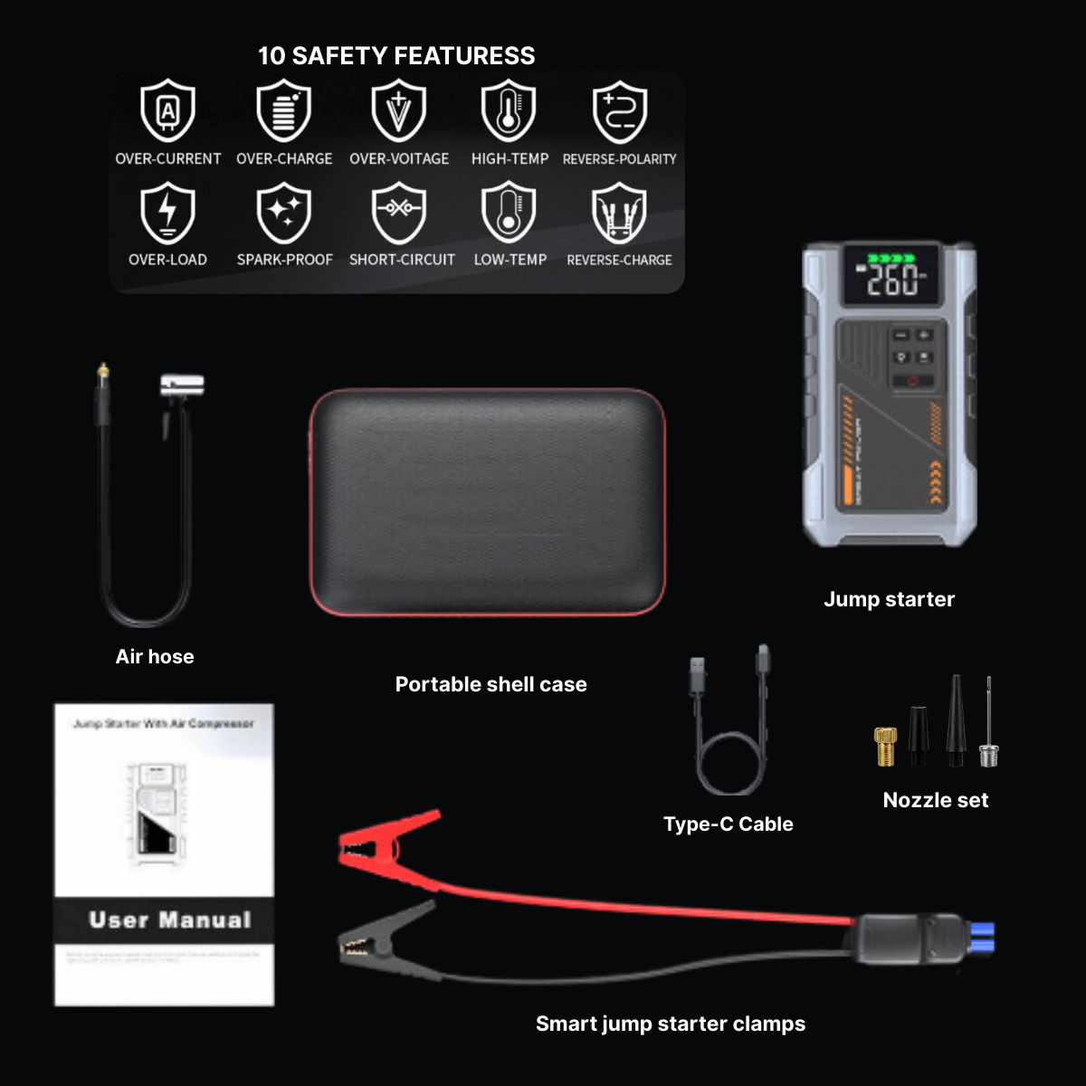 TAC™ Lithium Jump Starter