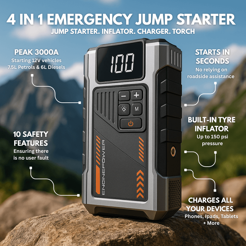 TAC™ Lithium Jump Starter