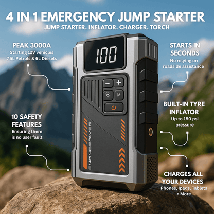 TAC™ Lithium Jump Starter